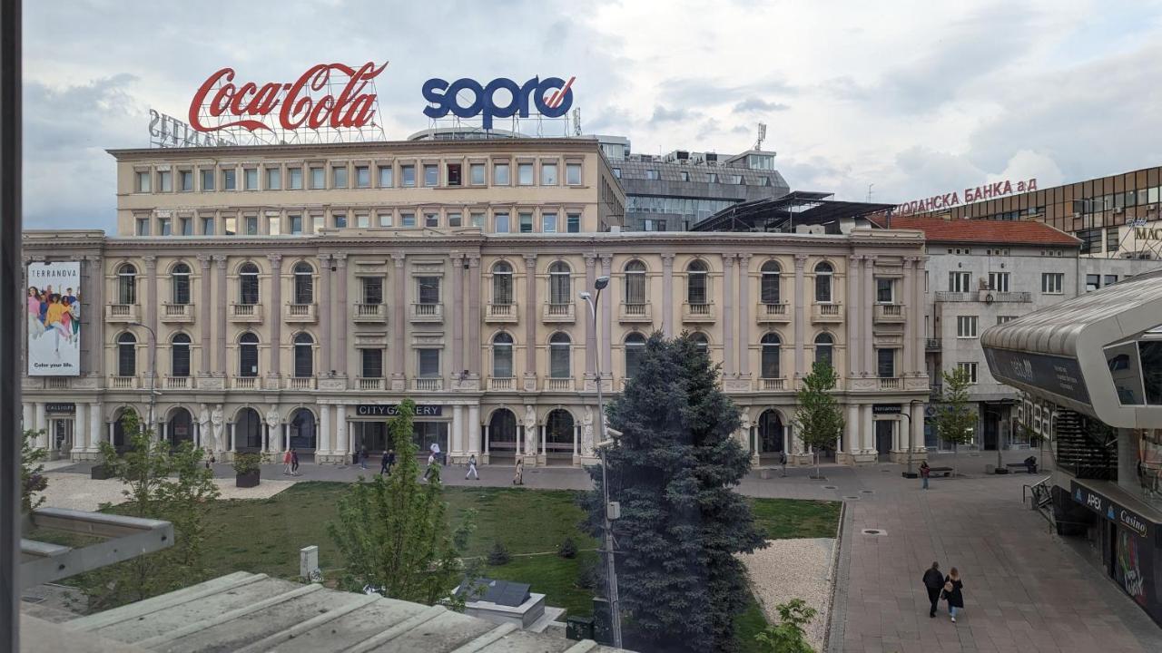 Main Square Apartment - Skopje Ngoại thất bức ảnh
